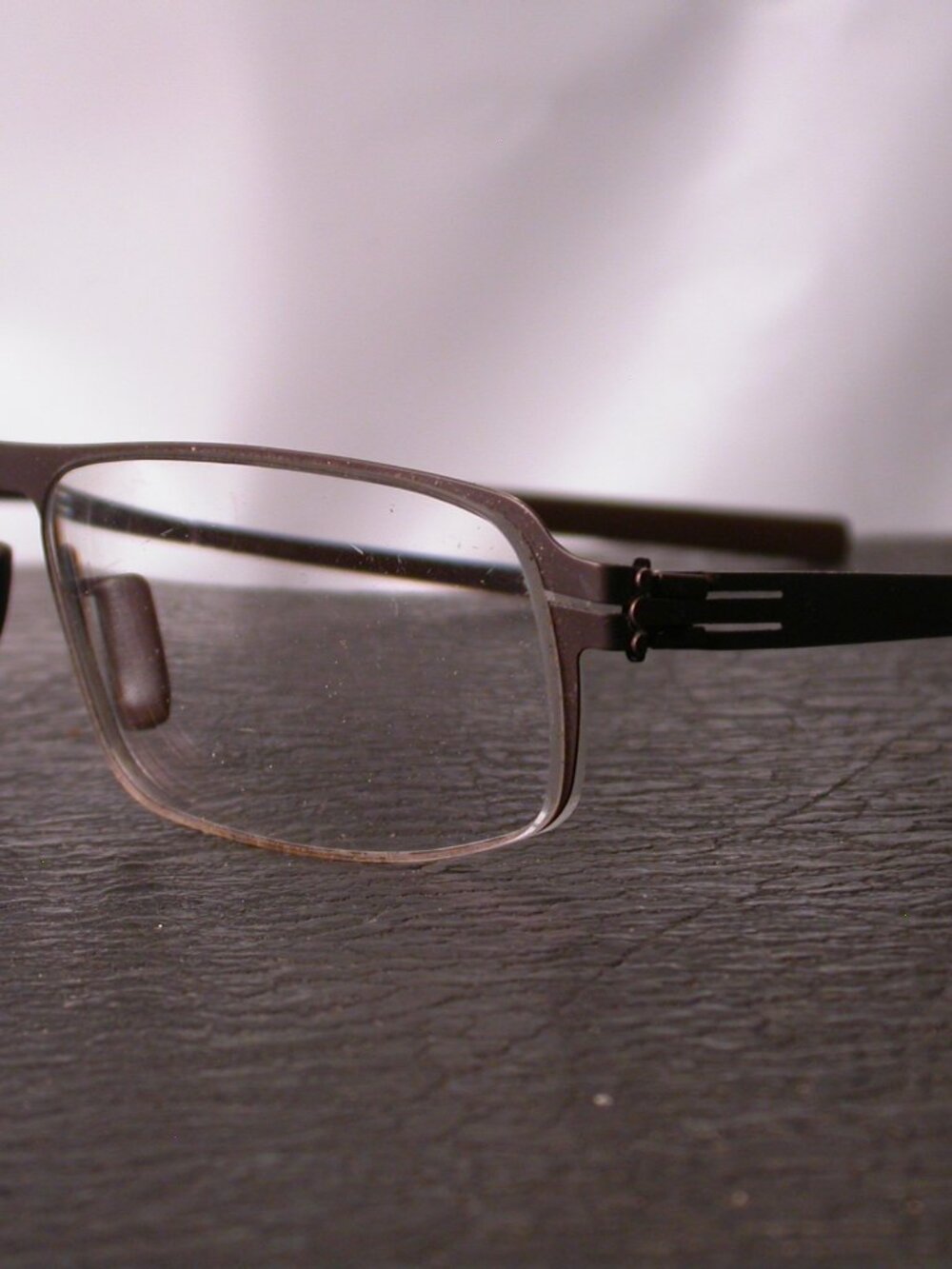 IC! Berlin Brown Modern Light Weight Eyeglasses Made in Germany